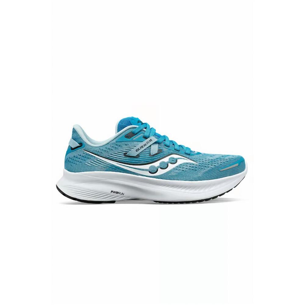 NEW SAUCONY women's guide 16 running shoes in ink/white
